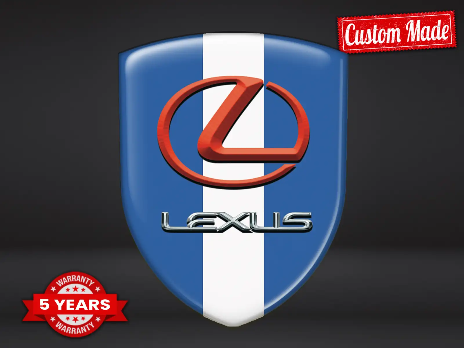 Lexus Decalcomanie Auto su Misura Resistenti Pregio Pro